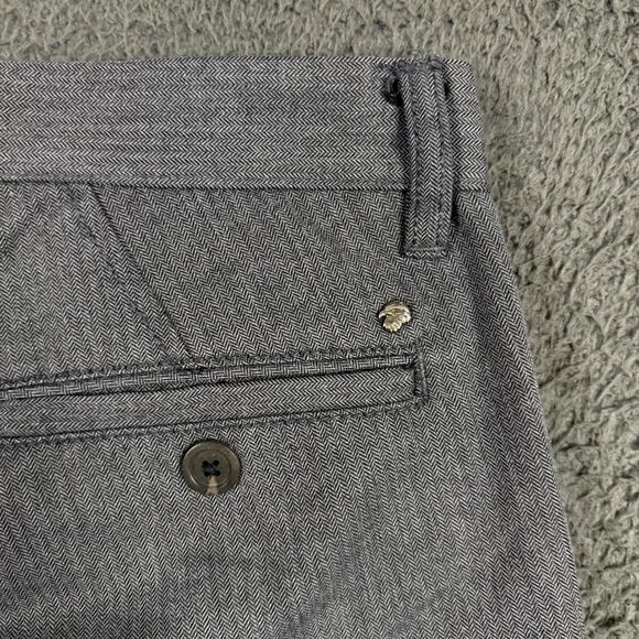 Armani Exchange Pants Mens 30x30 Gray Cargo Pants Slim Fit Wool Blend Designer - Picture 8 of 15